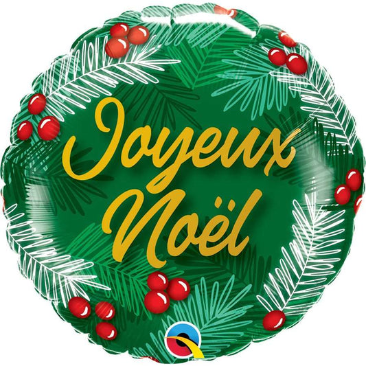 M.18'' Joyeux Noel Branches de Sapin