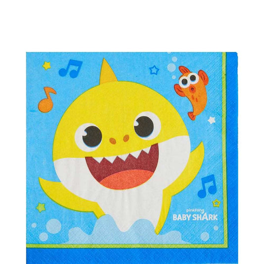 Baby Shark Napkin - Lunch Napkin 13''