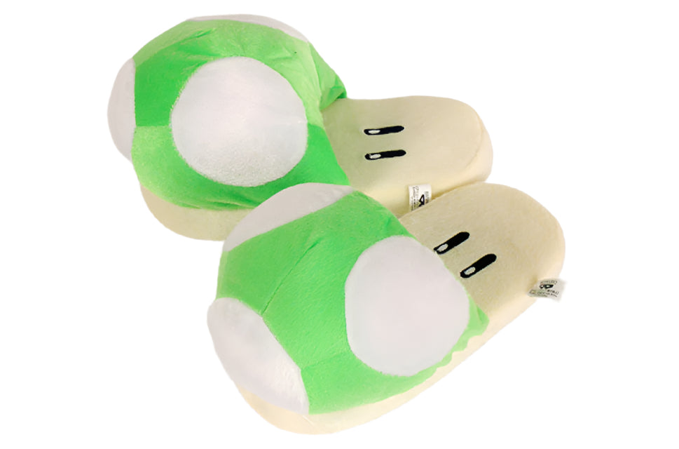 1Up Mushroom Adult Slippers - Super Mario Bros