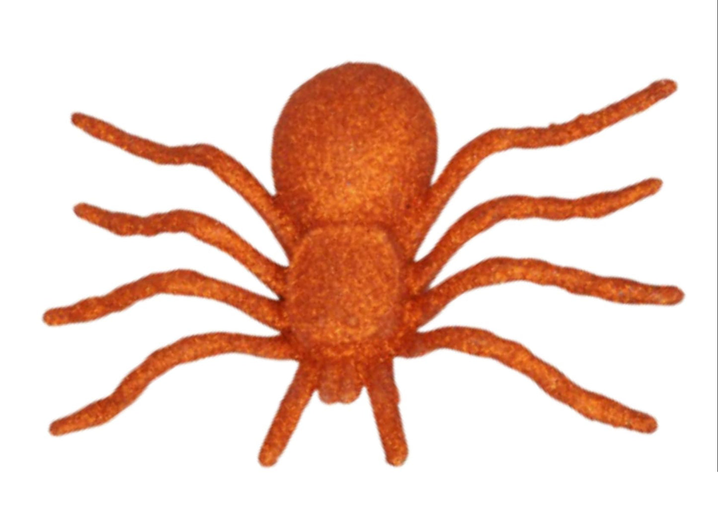 Orange Glitter Spider