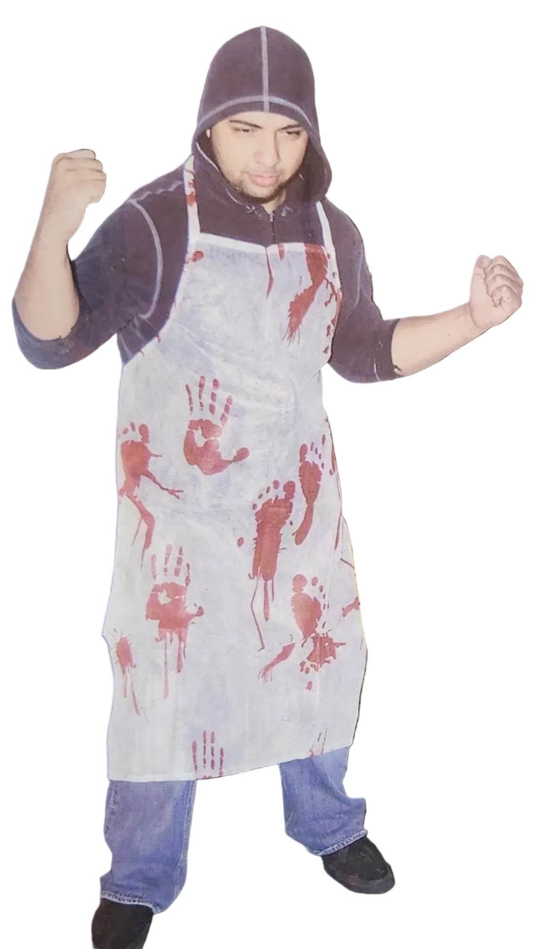Apron With Bloody Handprints