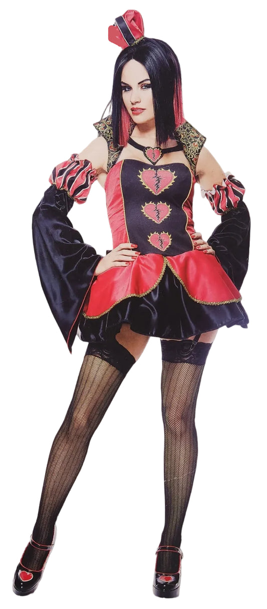 Costume de Reine des Cœurs Brisés - Wicked Wonderland
