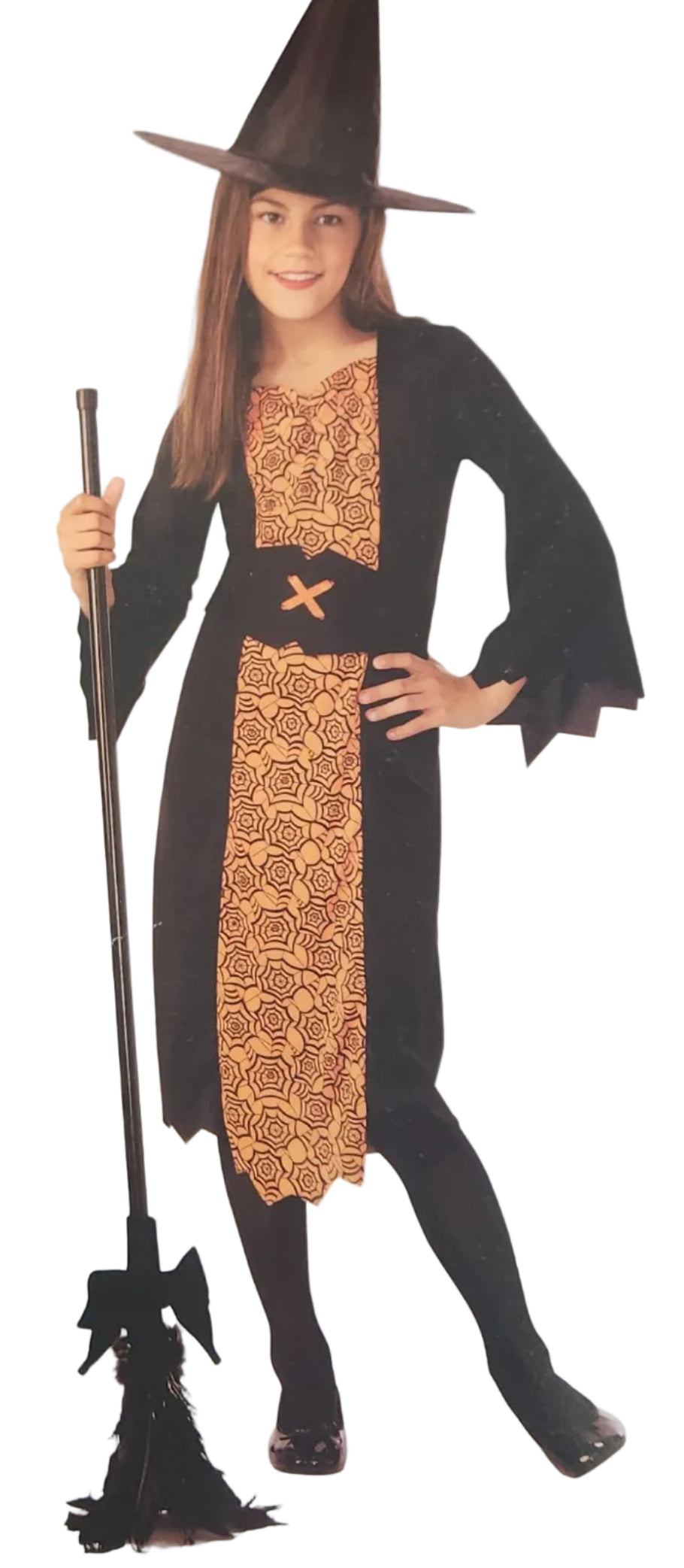 Orange Witch Costume - Web Design