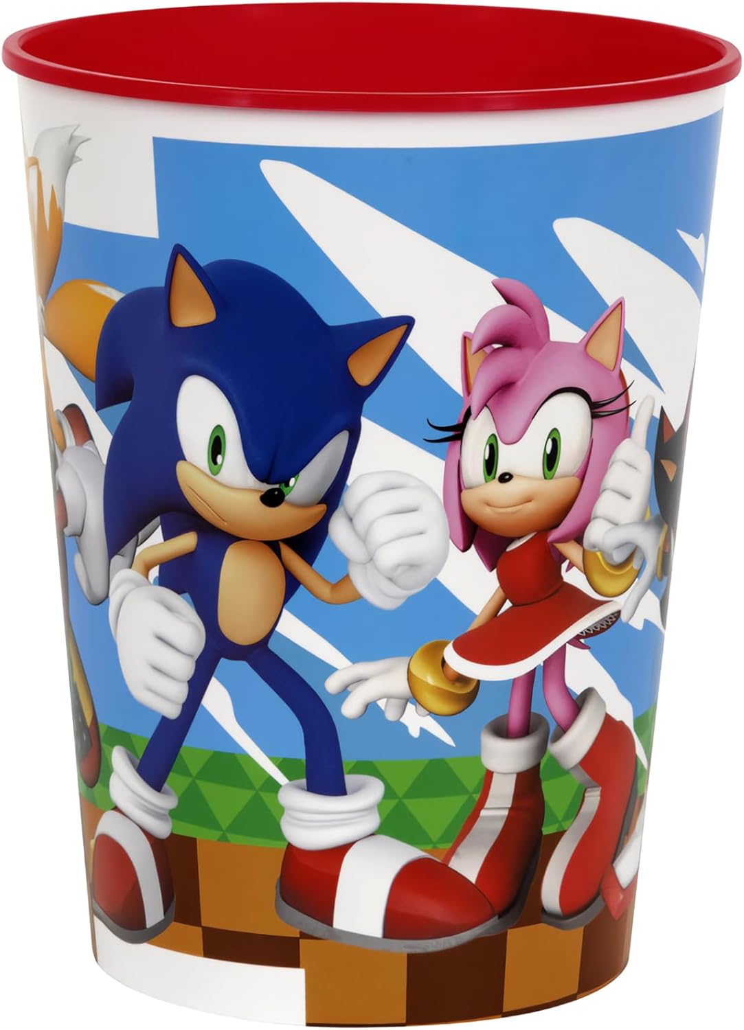 16oz Plastic Cups - Sonic The Hedgehog