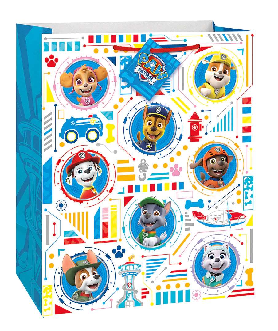 Large Paw Patrol Gift Bag - Nickelodeon