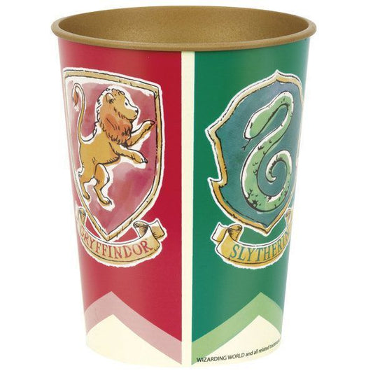 Houses Of Hogwarts Plastic Cup 16 Oz - Harry Potter