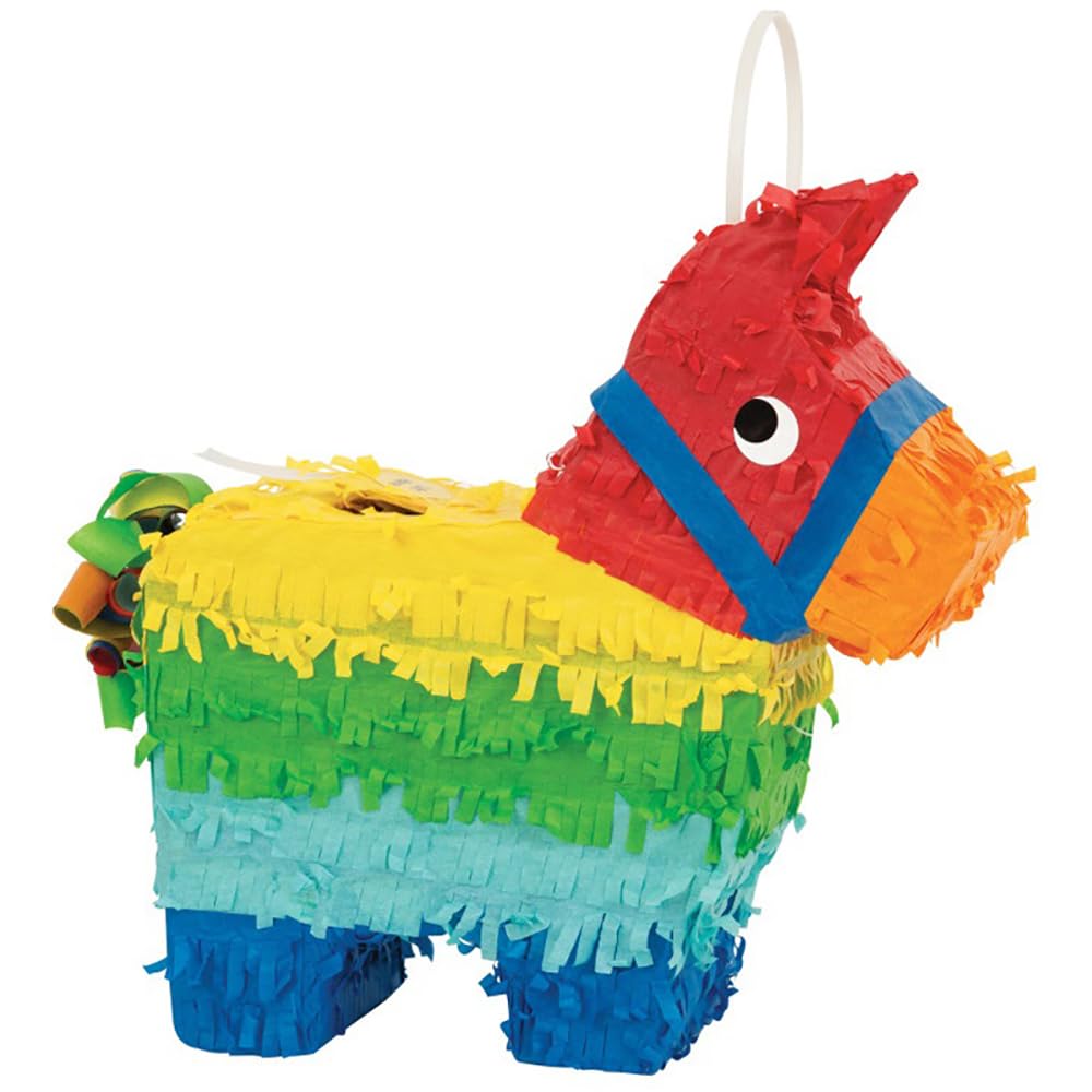 Rainbow Donkey Mini Piñata