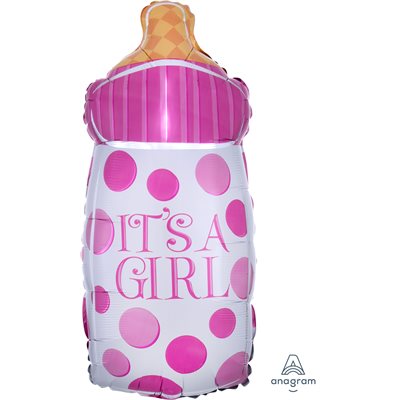 M.18" "It's A Girl" Baby Bottle