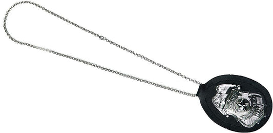 Police Shield Necklace