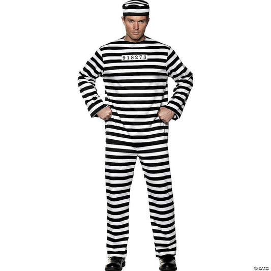 Convict - Adult Costume