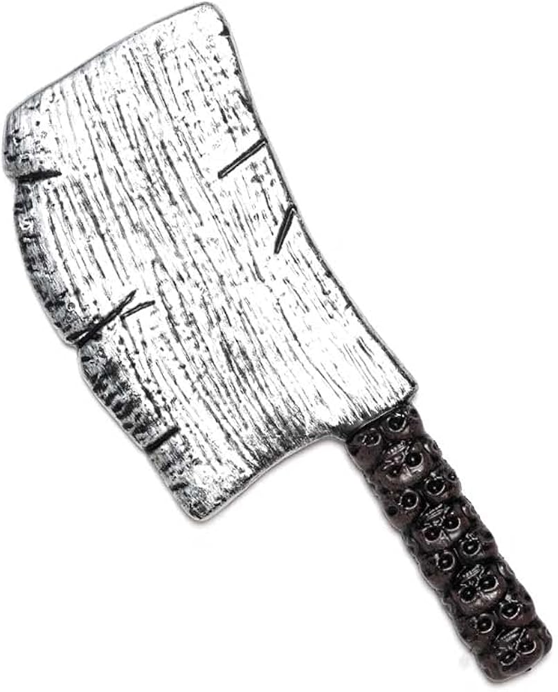 Skull Handle Cleaver