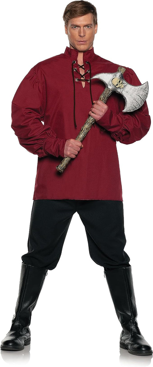 Renaissance Shirt - Burgundy