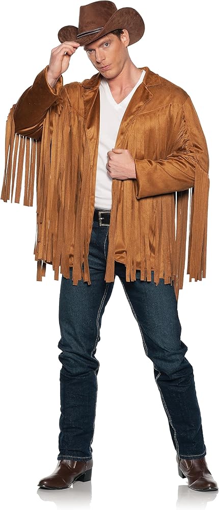 Western Fringe Jacket Male