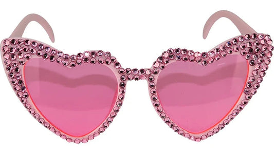 Heart Glasses With Jewels