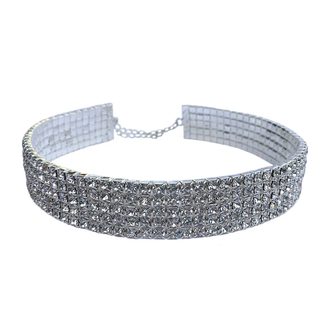 Rhinestone Choker