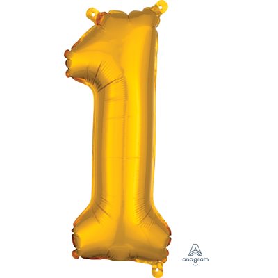 M. 16" Airfill Only Chiffre Or