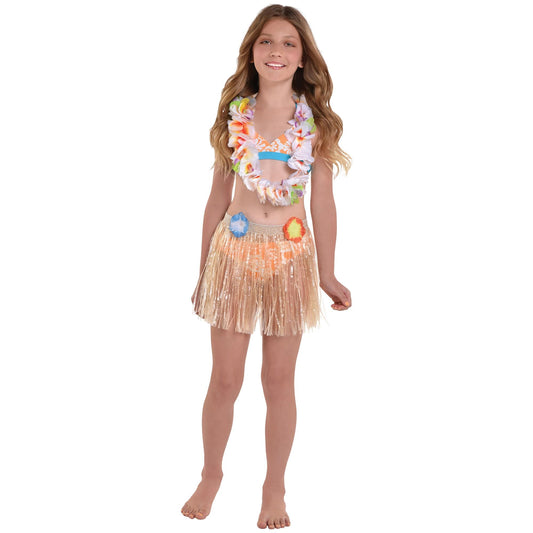 Plastic Luau Child Skirt