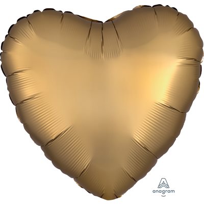 M. 18" Heart Shaped - Satin Colors