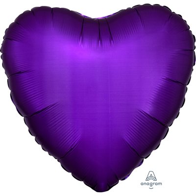 M. 18" Heart Shaped - Satin Colors