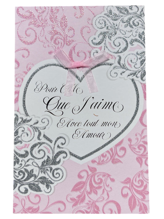 Carte De Souhait - Pour Celle Que J'aime Saint-Valentin