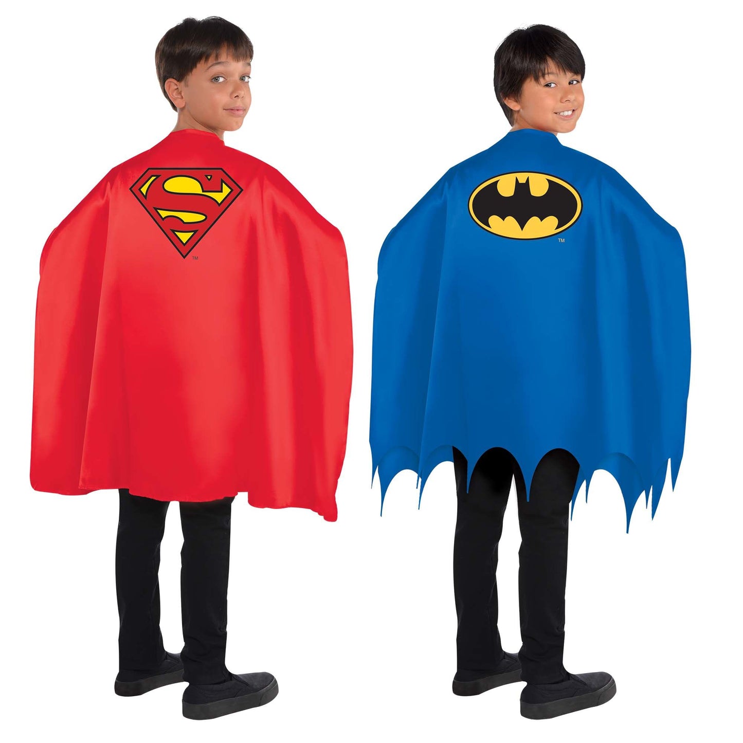 Super Man/Batman Duo Pack Cape