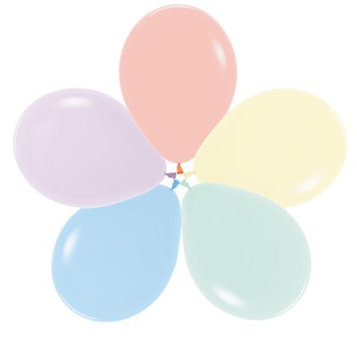 B. 5" Pastel Assorted