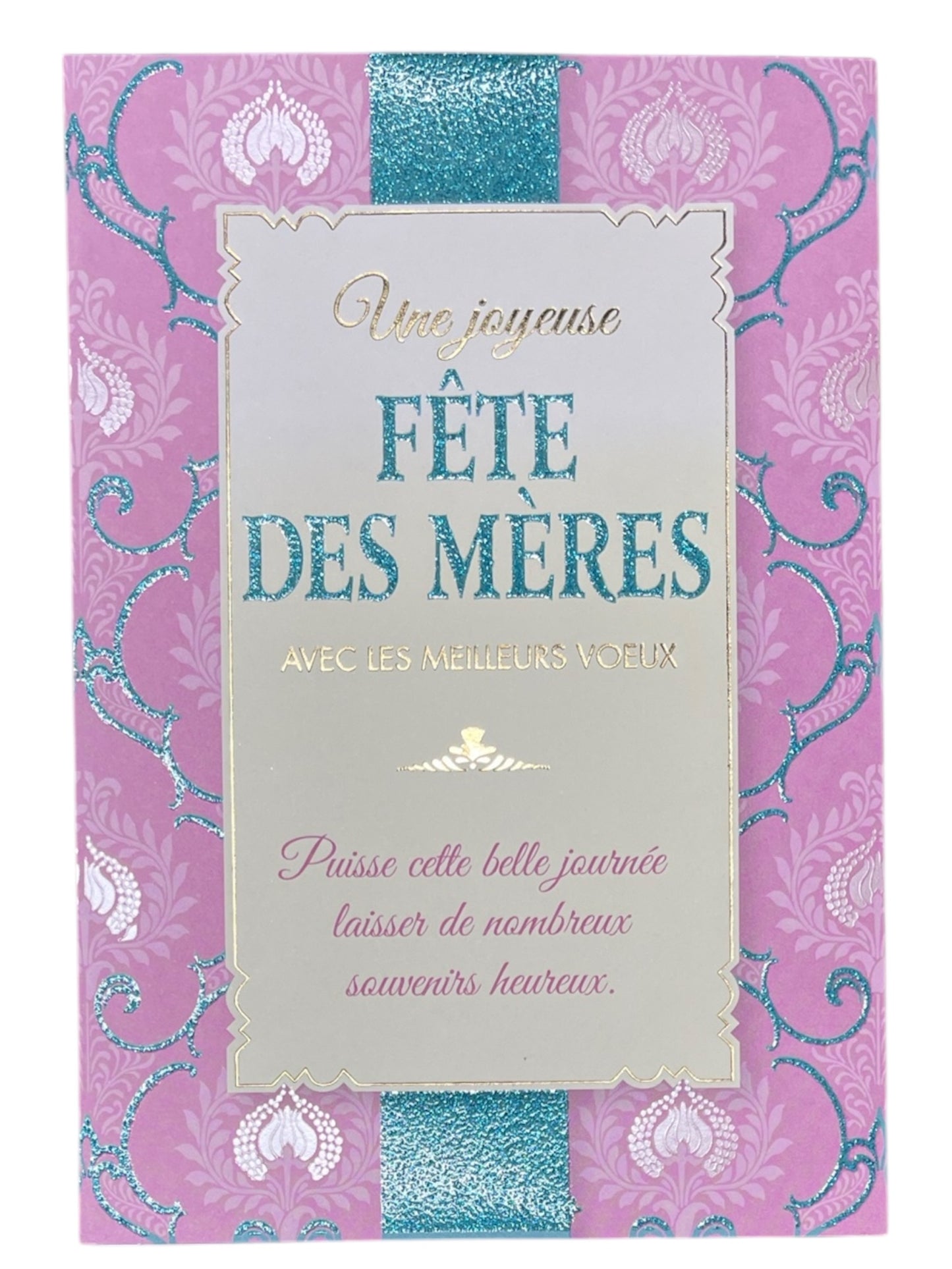 Carte De Souhait - Une Joyeuse Fête Des Mères Avec Les Meilleurs Voeux
