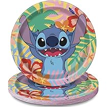 Assiettes à dessert Disney - Stitch