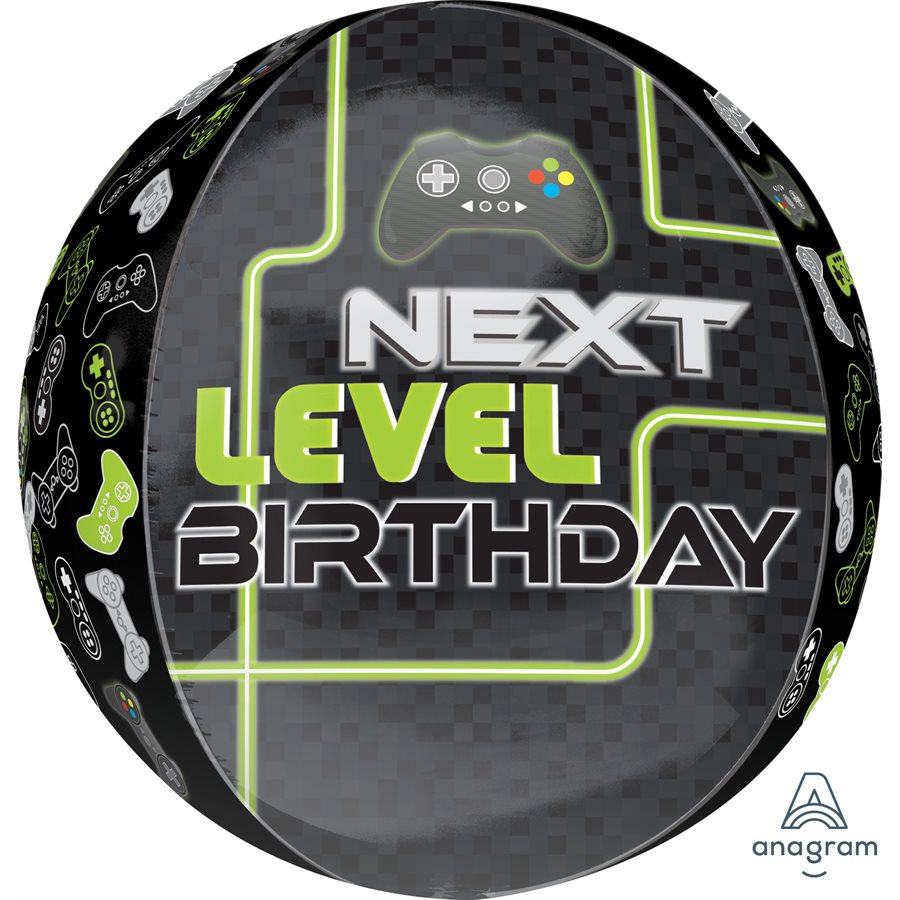 M. 15" Next Level Birthday Orbz - Gamer