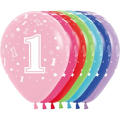 B.11'' Fashion Assorted Numbers