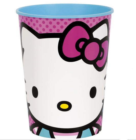 16oz Plastic Cups - Hello Kitty