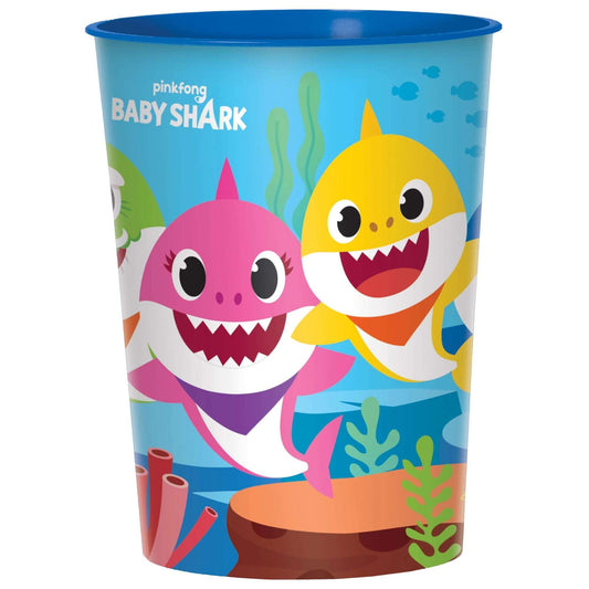 Baby Shark 16oz Plastic Cup