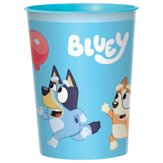 16oz Plastic Cups - Bluey