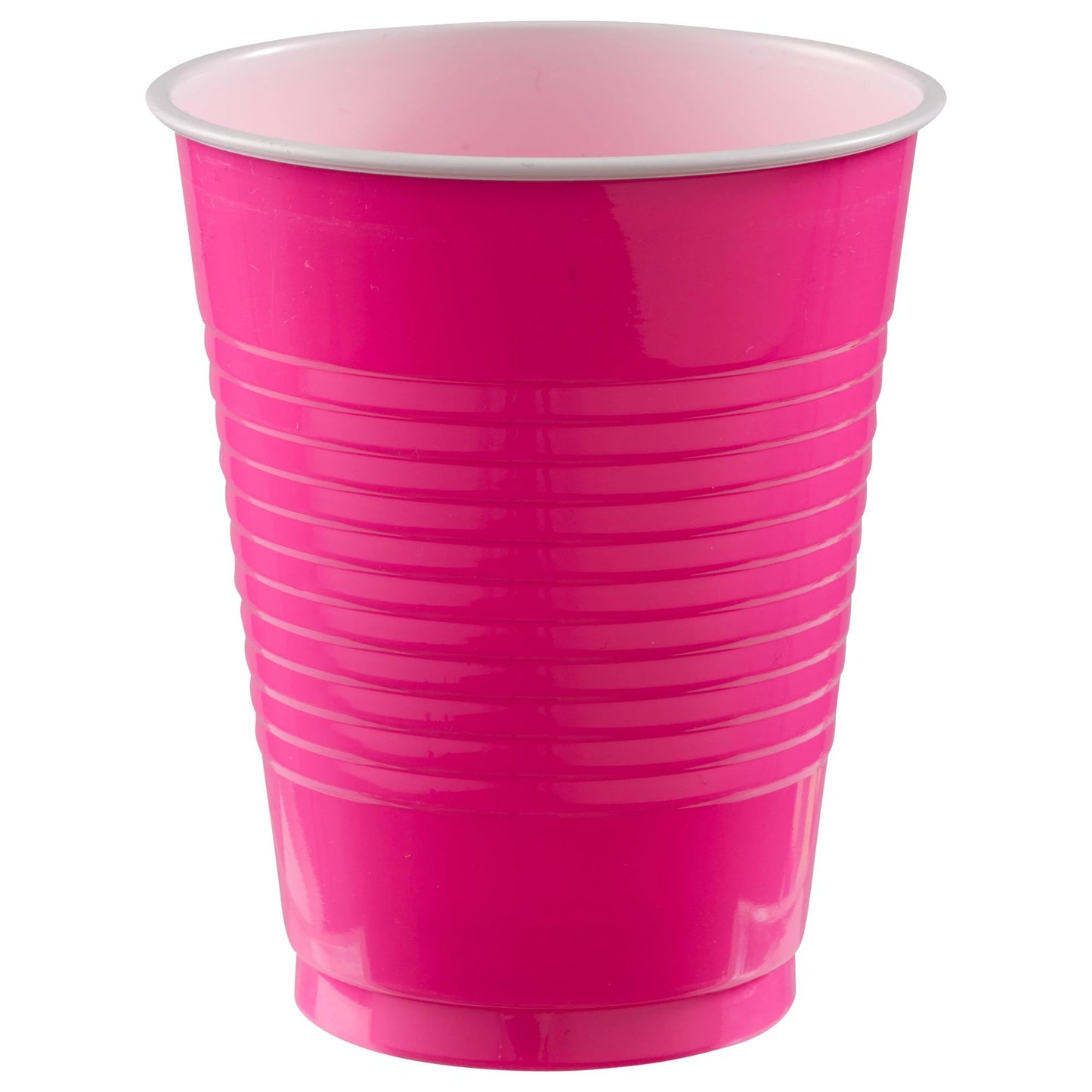 18oz Plastic Cups - Party's Solid Colors