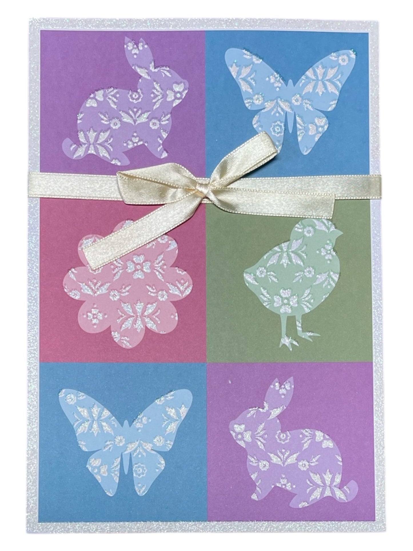 Carte De Souhait - Pâques Dessins De Petits Animaux