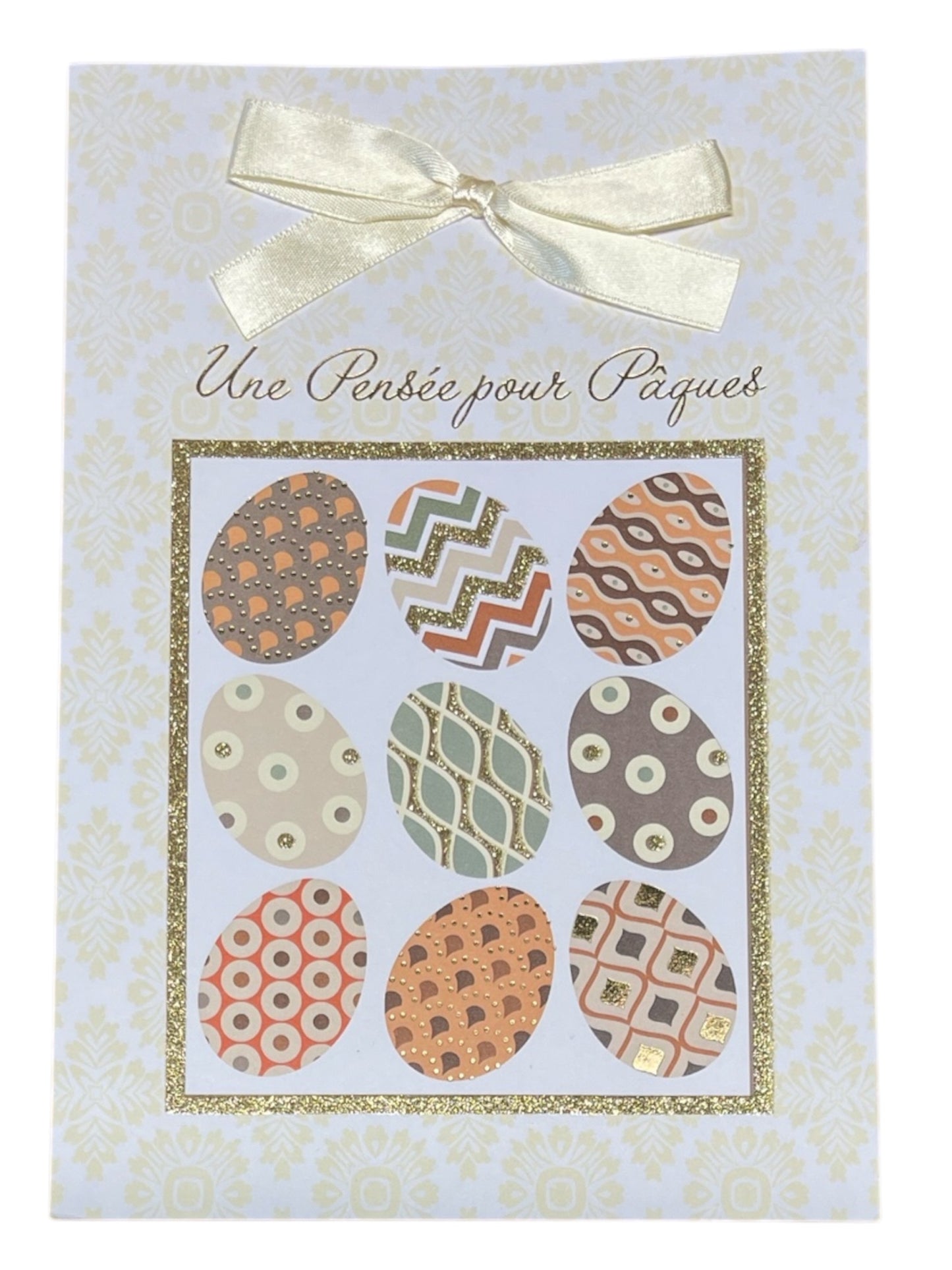 Carte De Souhait - Une Pensée Pour Pâques