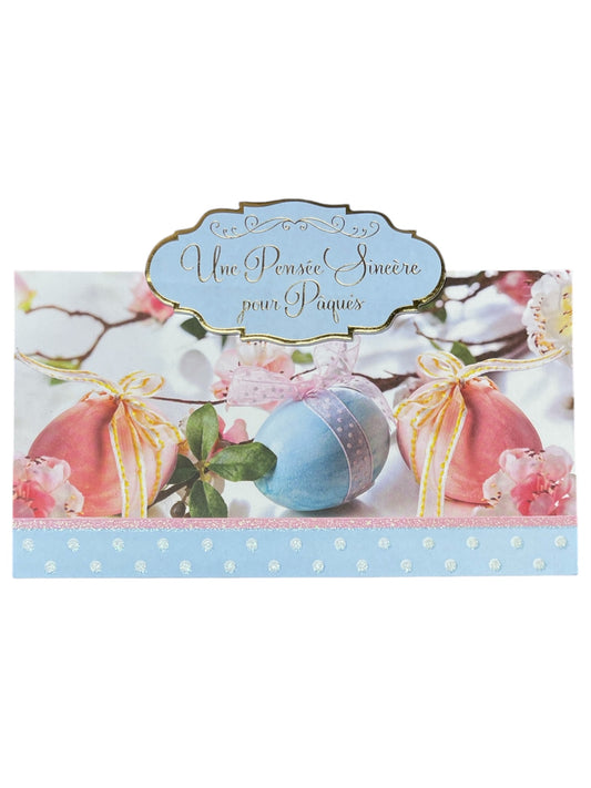Carte De Souhait - Une Pensée Sincère Pour Pâques