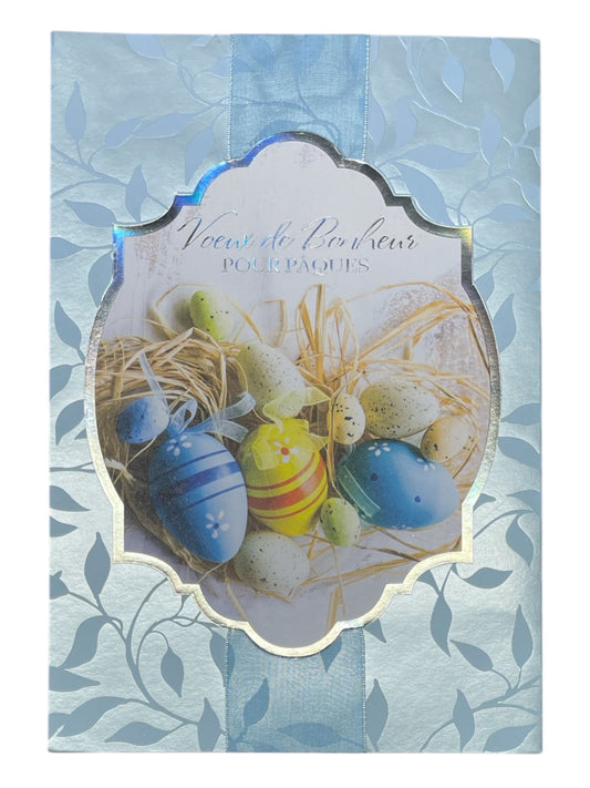 Carte De Souhait - Voeux De Bonheur Pour Pâques