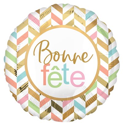 M.28" Bonne Fête Pastel Confetti Jumbo