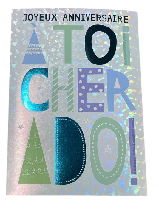 Carte De Souhait - Joyeux Anniversaire À Toi Cher Ado