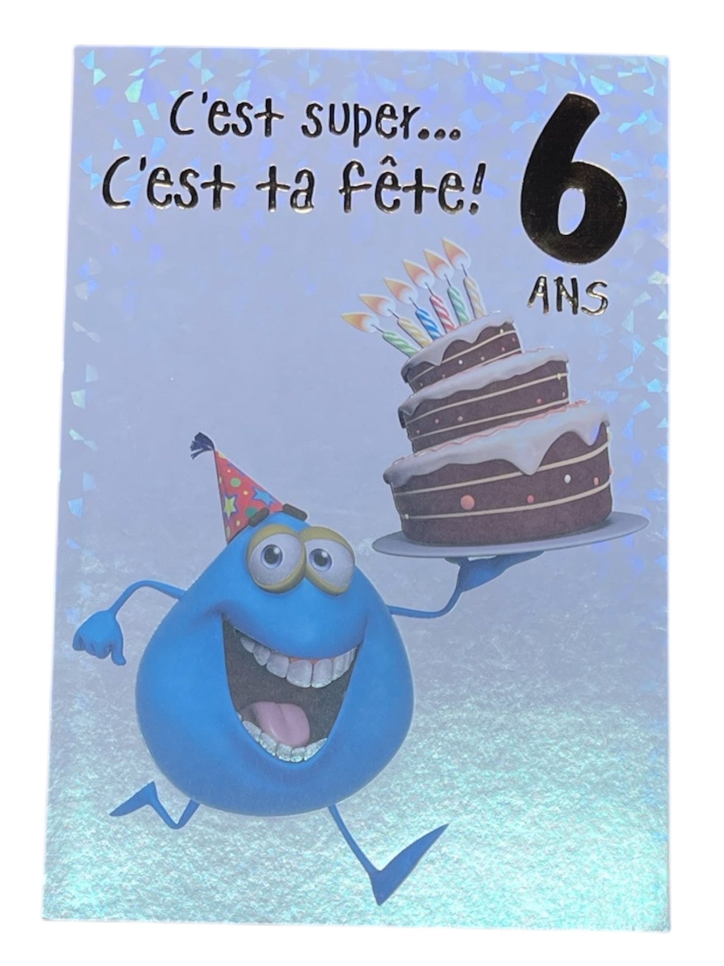 Carte De Souhait - Fête 6 Ans