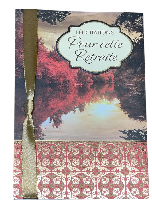 Carte De Souhait - Félicitations Pour Cette Retraite