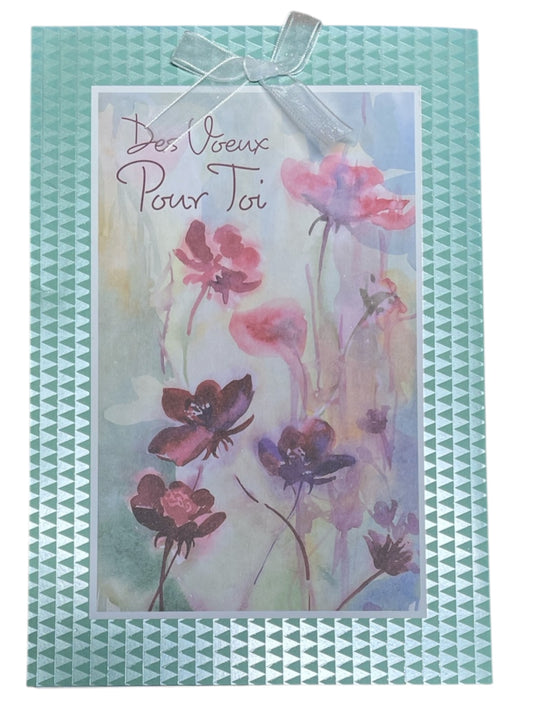 Carte De Souhait - Des Voeux Pour Toi