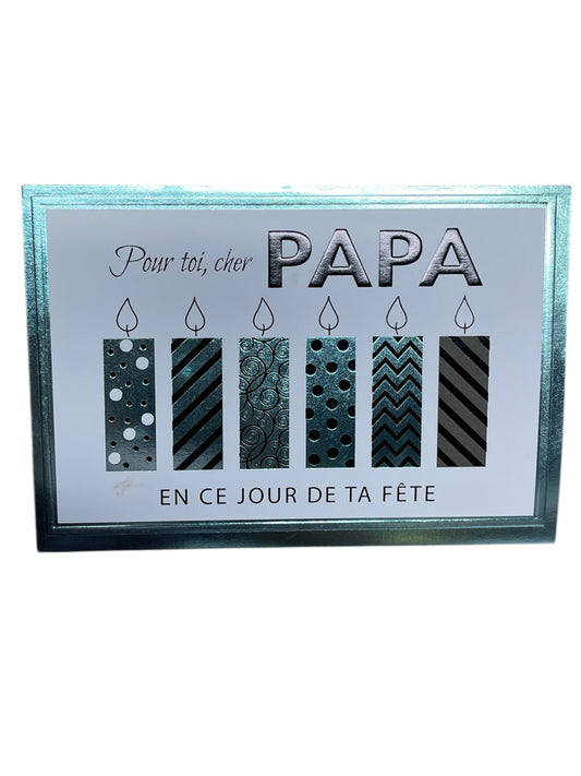 Carte De Souhait - Pour Toi Cher Papa Paysage