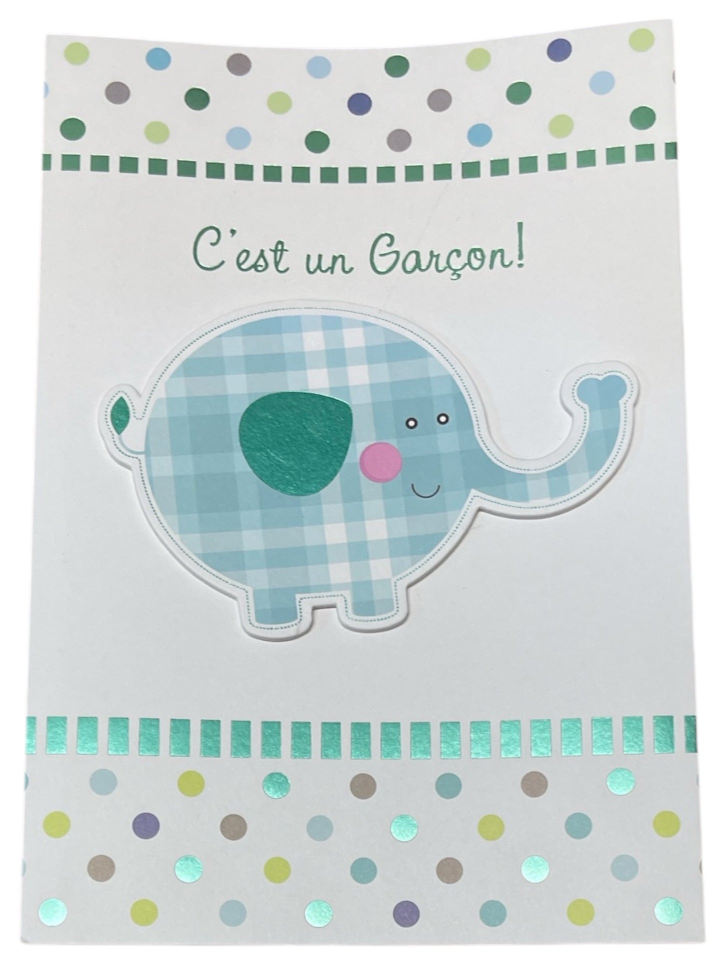 Carte De Souhait - C'est Un Garçon