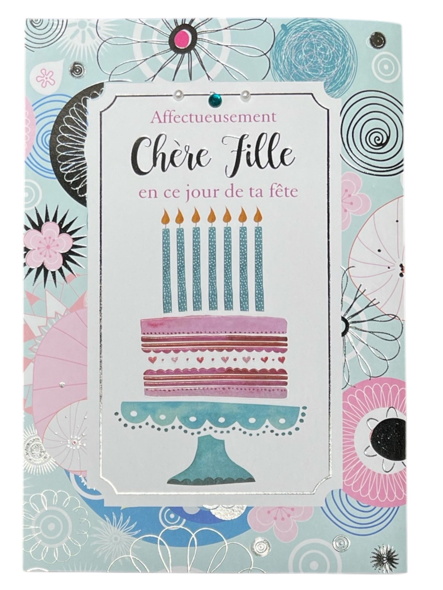 Carte De Souhait - Affectueusement Chère Fille En Ce Jour De Ta Fête