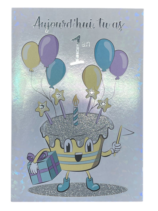 Carte De Souhait - Fête 1 An