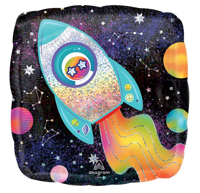 M.18" Outer Space Holographic