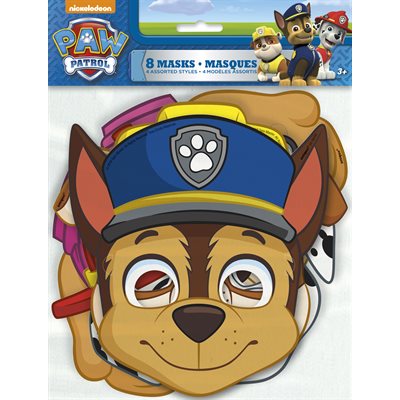 Paw Patrol Party Masks - Nickelodeon