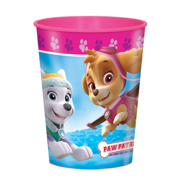 Paw Patrol Girls Plastic Cup 16 Oz - Nickelodeon